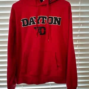 Stadium Athletics Red Dayton Flyers Hoodie
